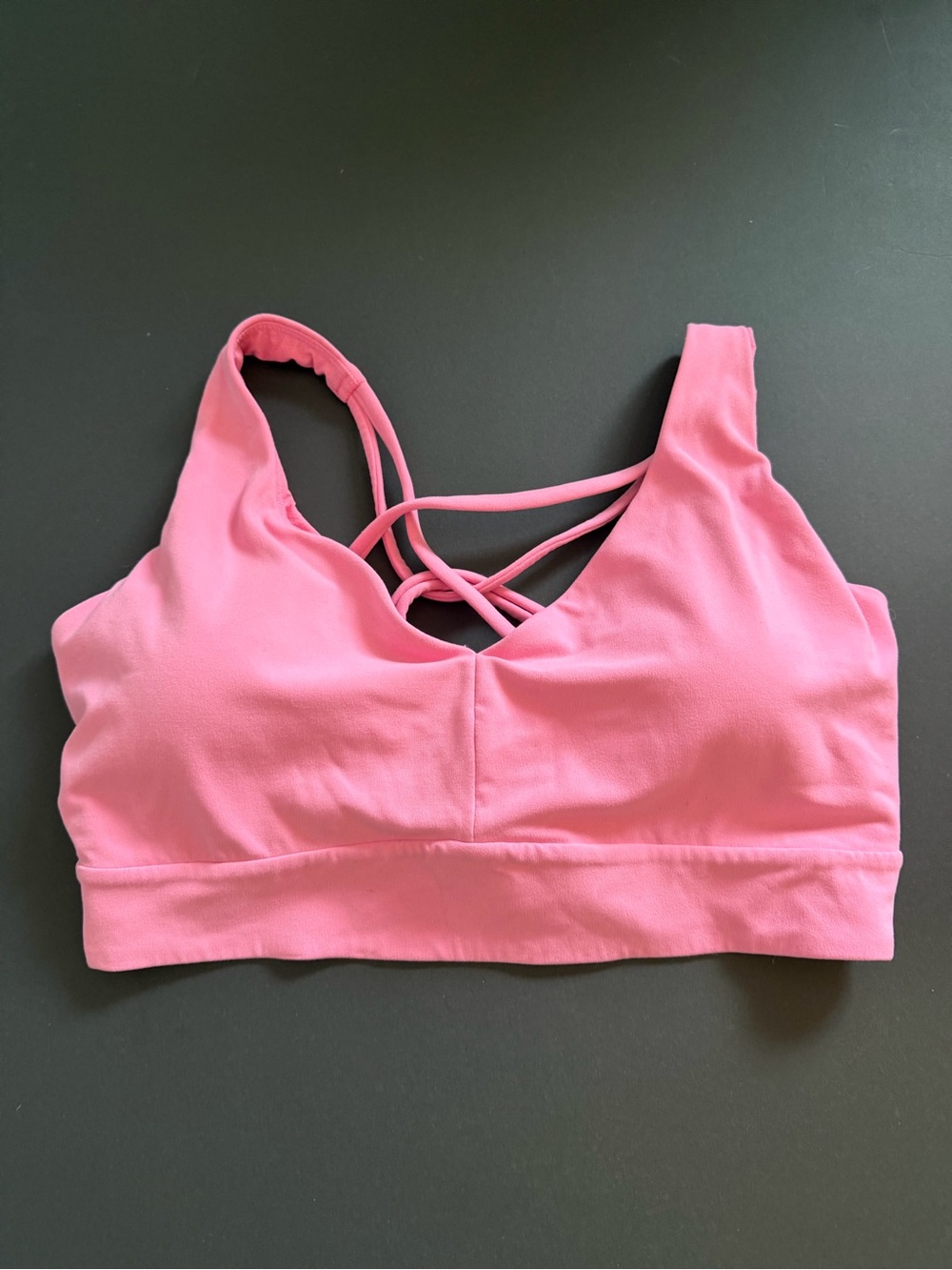 Athleta Pink Sports Bra - Large - D/DD
